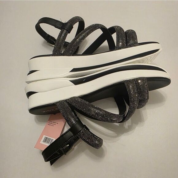 BRAND NEW JUICY COUTUR CRISS CROSS STRAPPY SANDALS - Picture 10 of 16